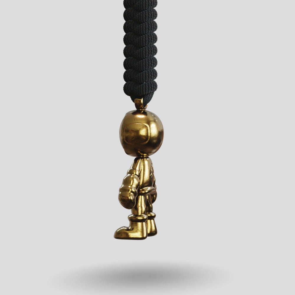 Spaceman Metalseries Paracord Buddy Keychain