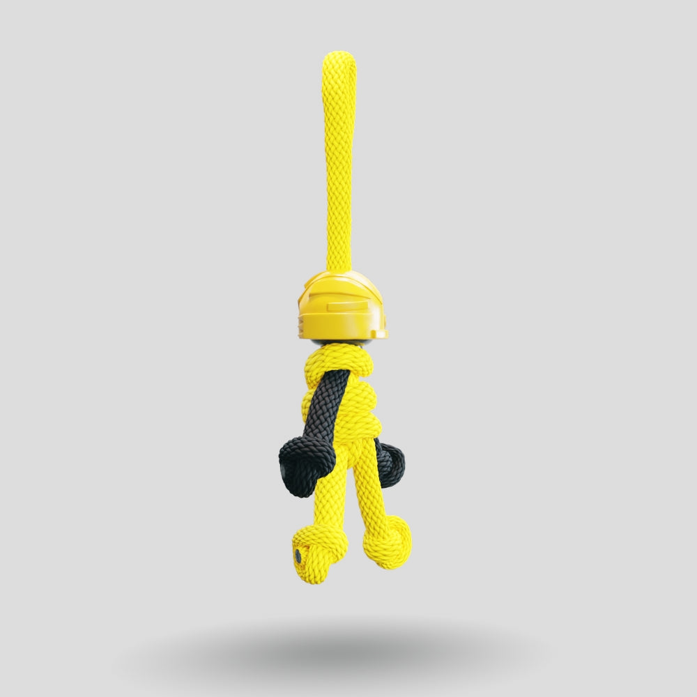 Bumblebee Paracord Buddy Keychain