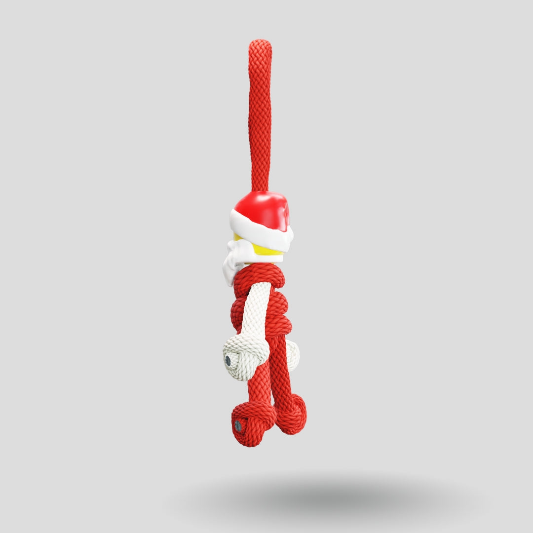 Santa Claus Paracord Buddy Keychain