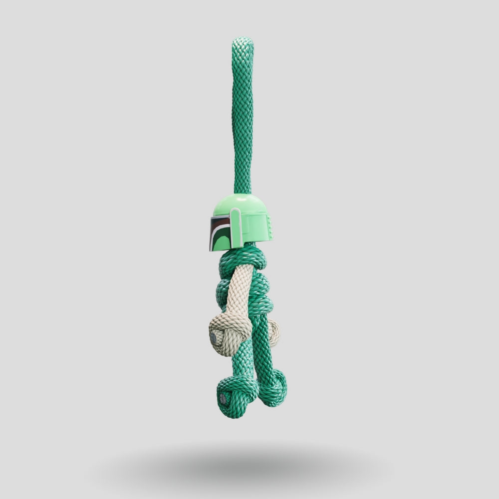 Boba Fett Paracord Buddy Keychain