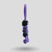 Thumbnail for Black Purple Biker Buddy Paracord Keychain