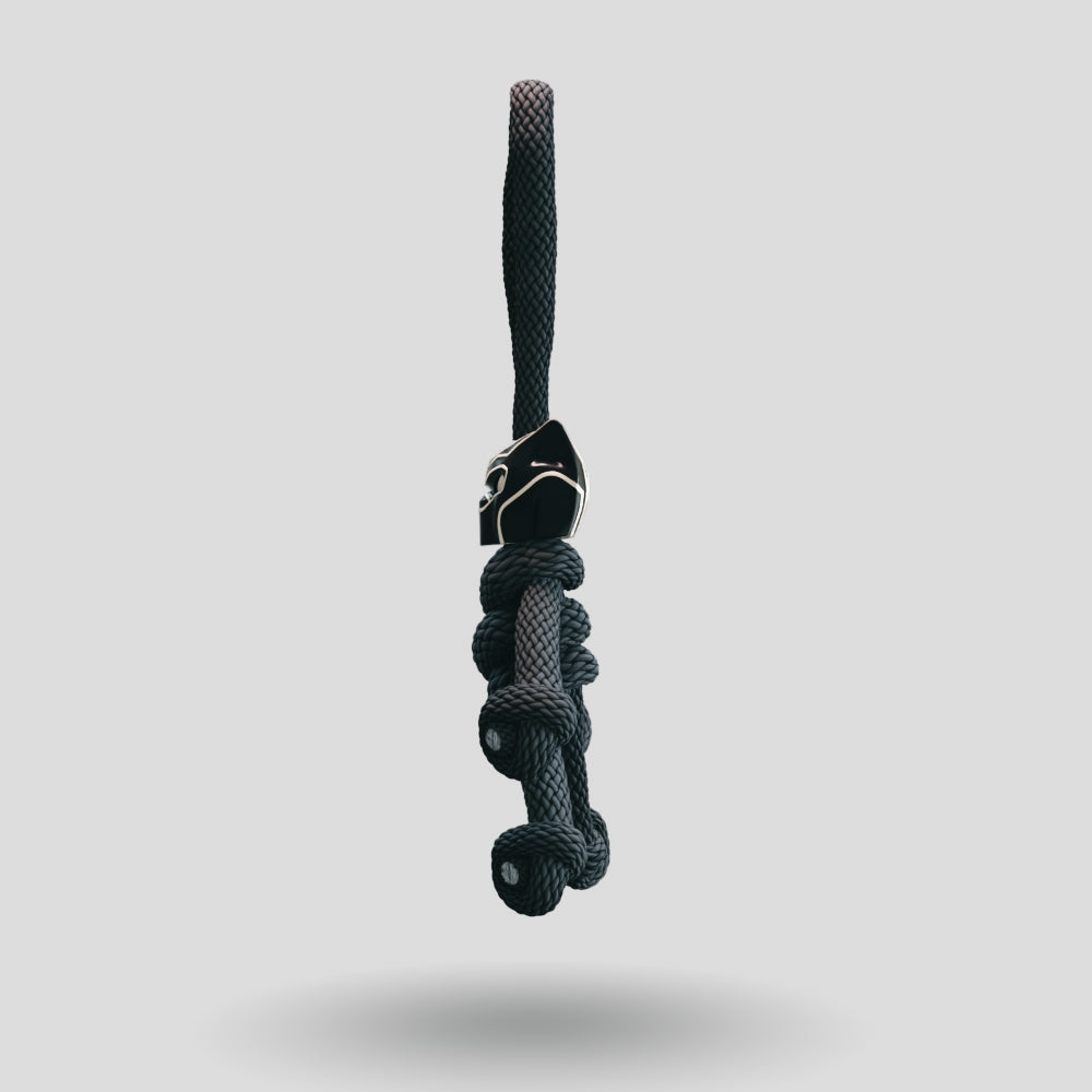 Black Panther Paracord Buddy Keychain