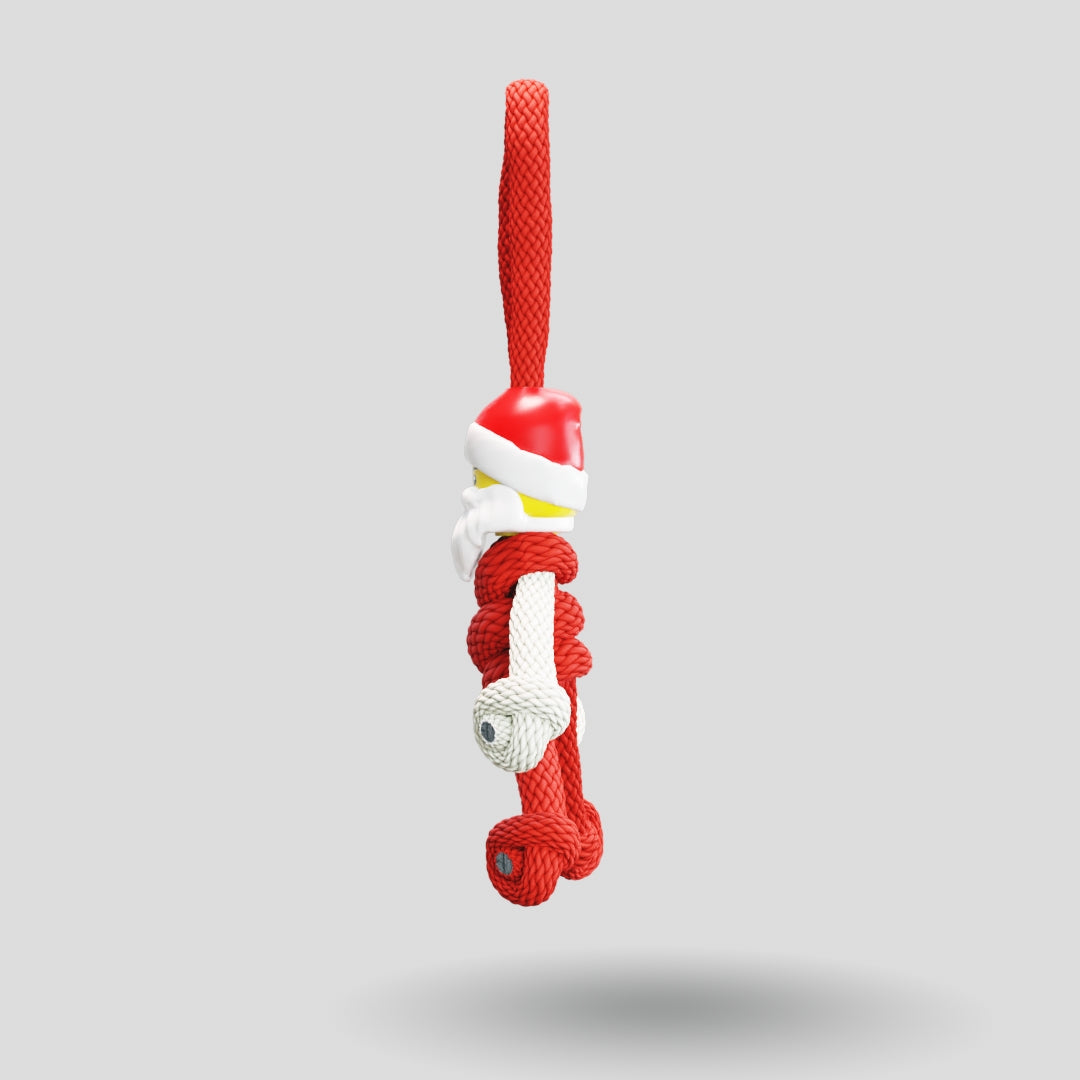 Santa Claus Paracord Buddy Keychain