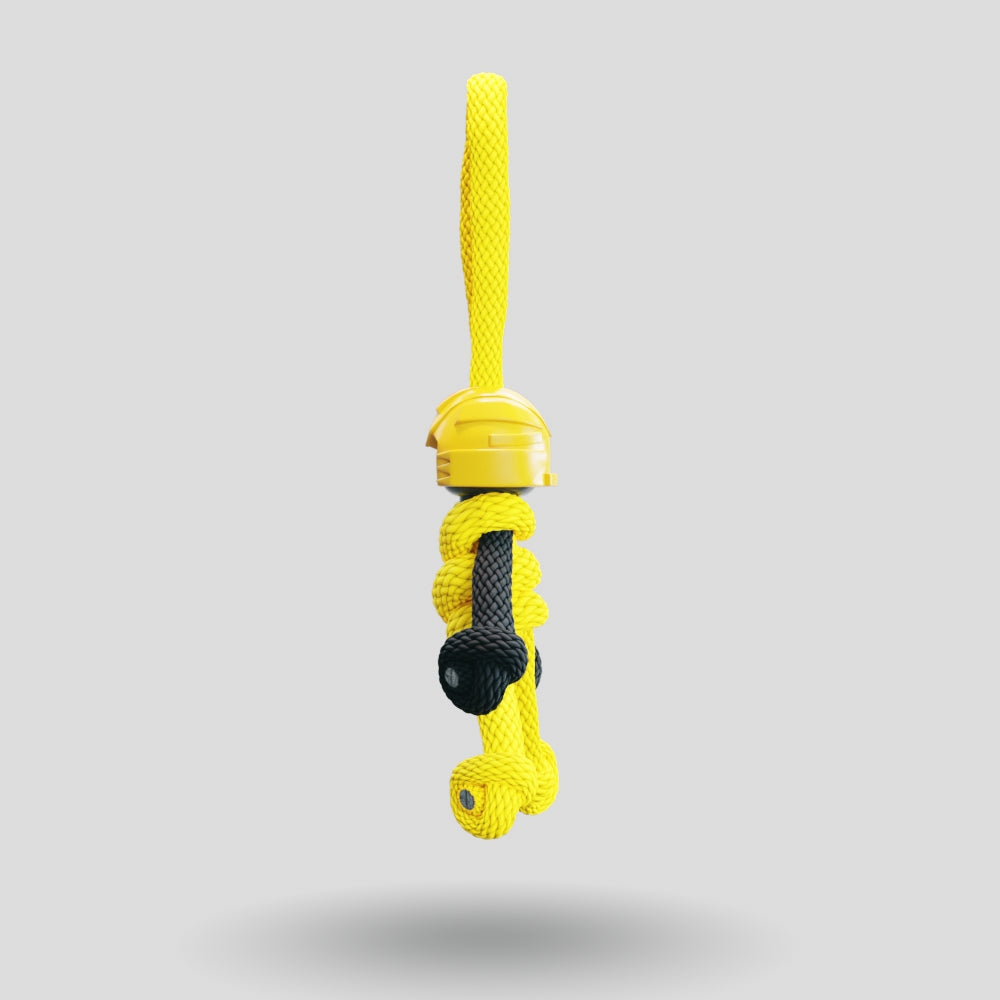 Bumblebee Paracord Buddy Keychain