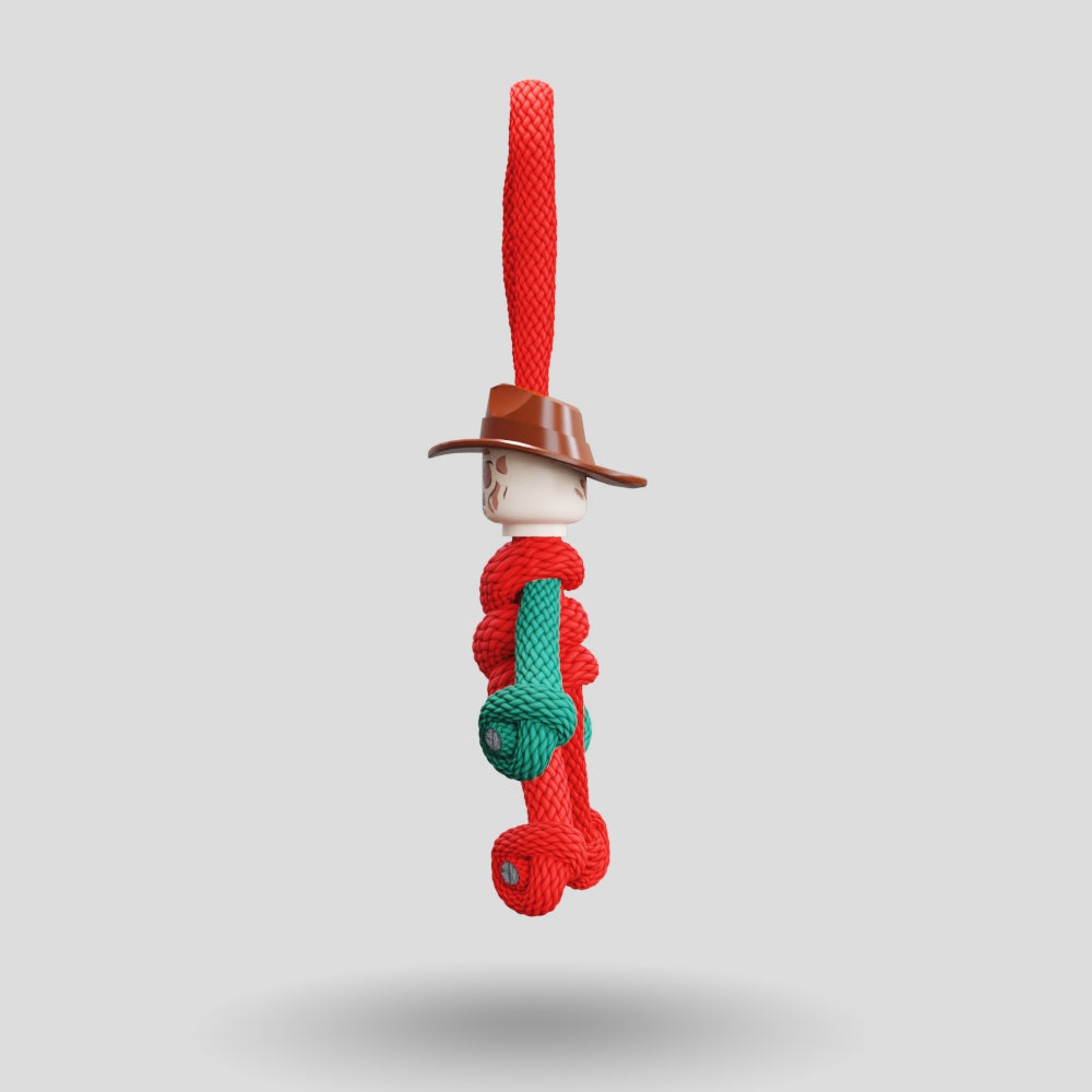 Freddy Krueger Paracord Buddy Keychain