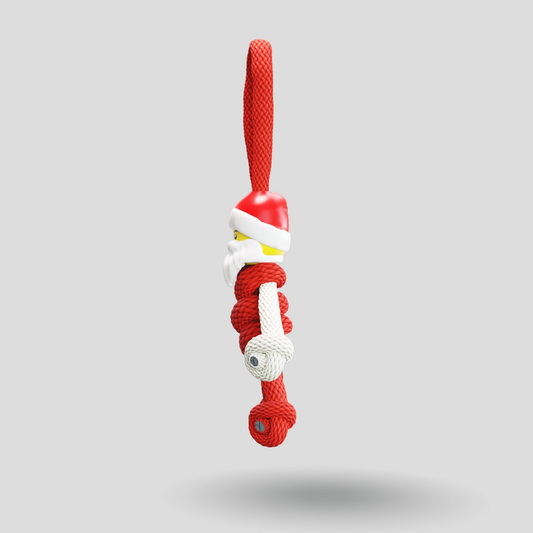 Santa Claus Paracord Buddy Keychain