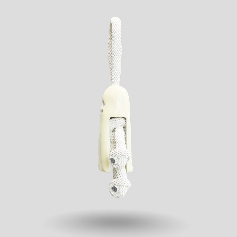 Ghost Paracord Buddy Keychain