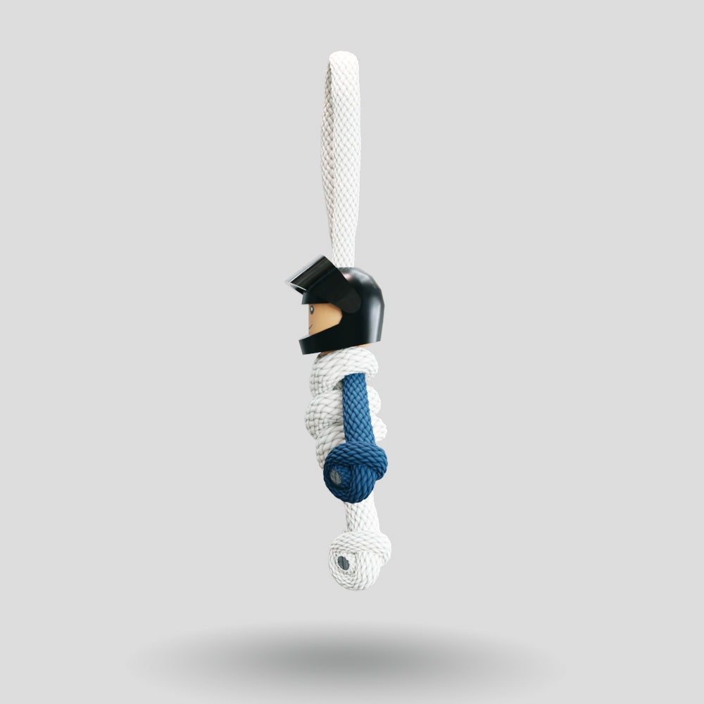 AT Team F1 Motorsport Paracord Buddy Keychain