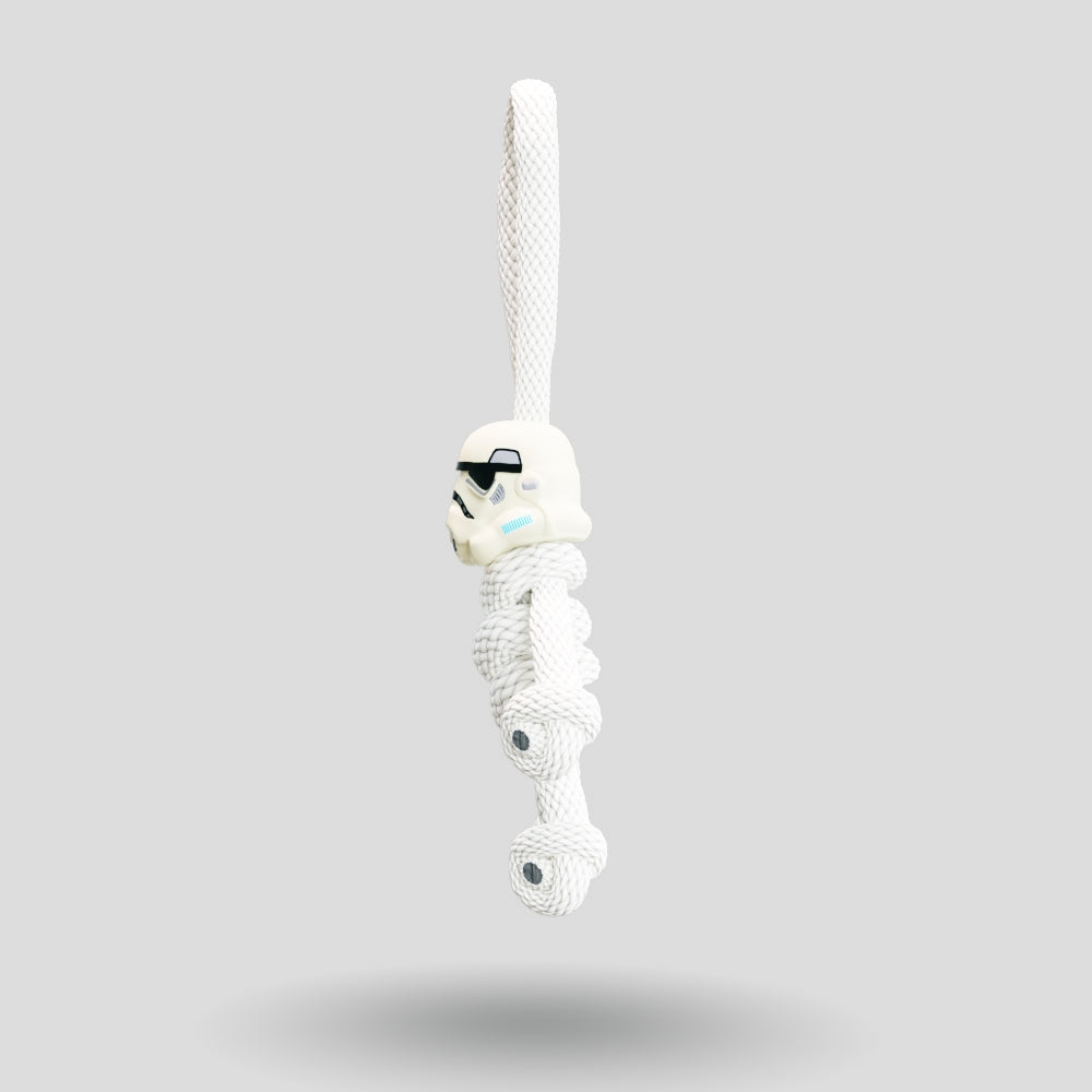 Stormtrooper Paracord Buddy Keychain