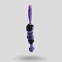 Thumbnail for Black Purple Biker Buddy Paracord Keychain