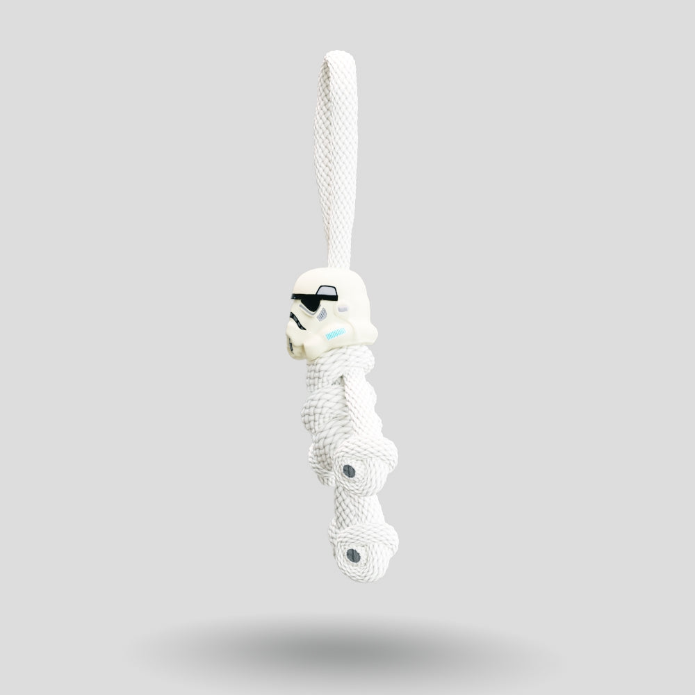 Stormtrooper Paracord Buddy Keychain