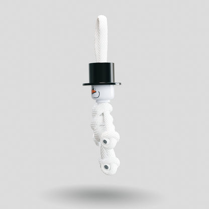 The Snowman Paracord Buddy Keychain