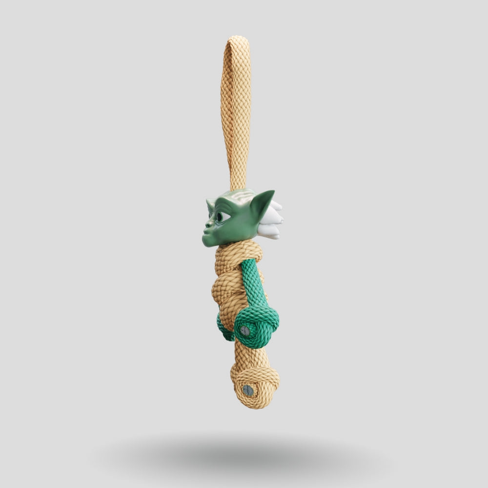 Yoda Paracord Buddy Keychain