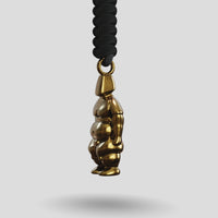 Thumbnail for Lucky Fat Man Metalseries Paracord Buddy Keychain