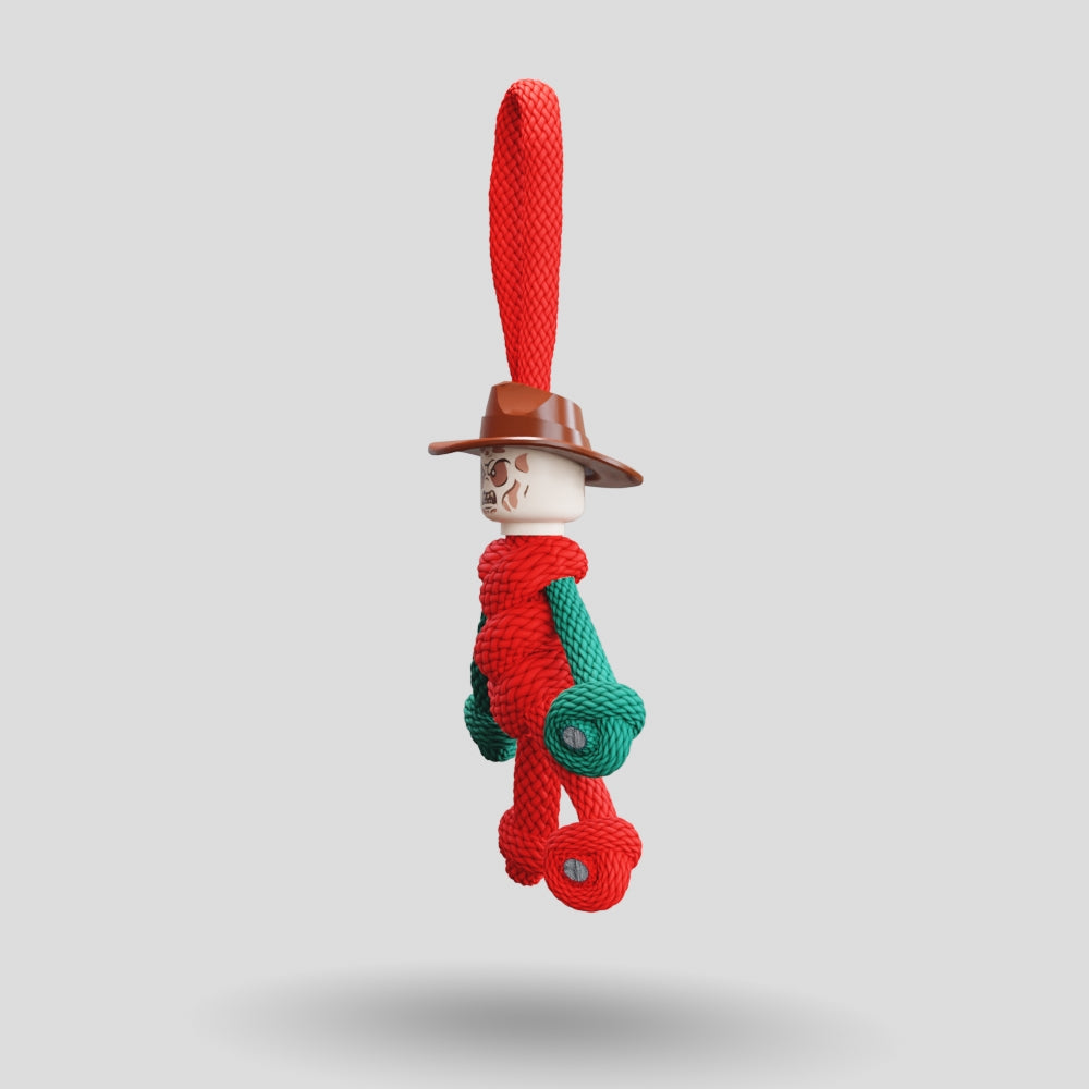 Freddy Krueger Paracord Buddy Keychain