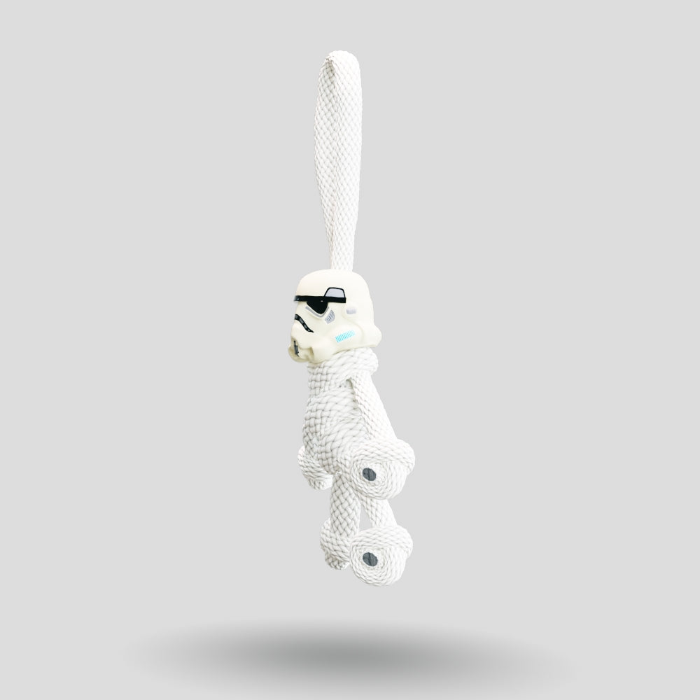 Stormtrooper Paracord Buddy Keychain