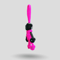 Thumbnail for Black Hot Pink Biker Buddy Paracord Keychain