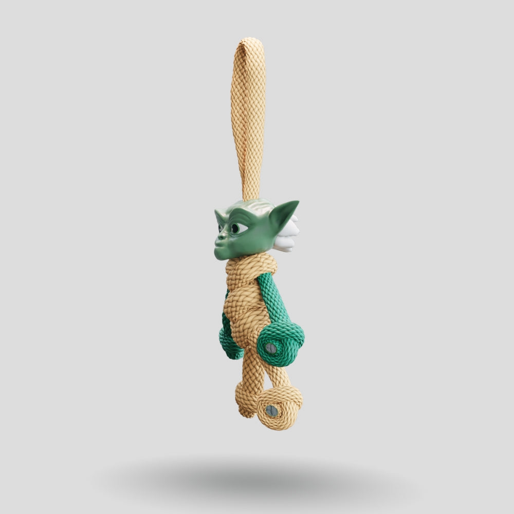 Yoda Paracord Buddy Keychain