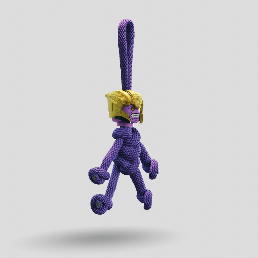 Thanos Paracord Buddy Keychain