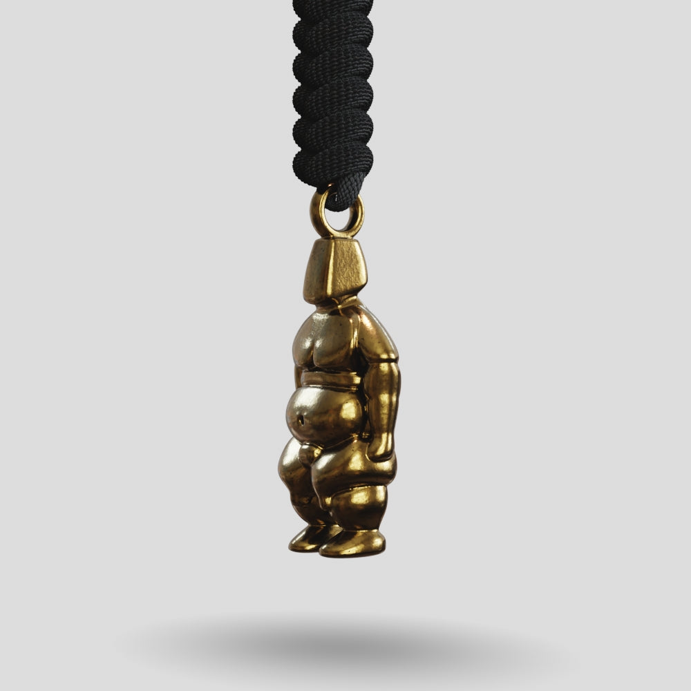 Lucky Fat Man Metalseries Paracord Buddy Keychain