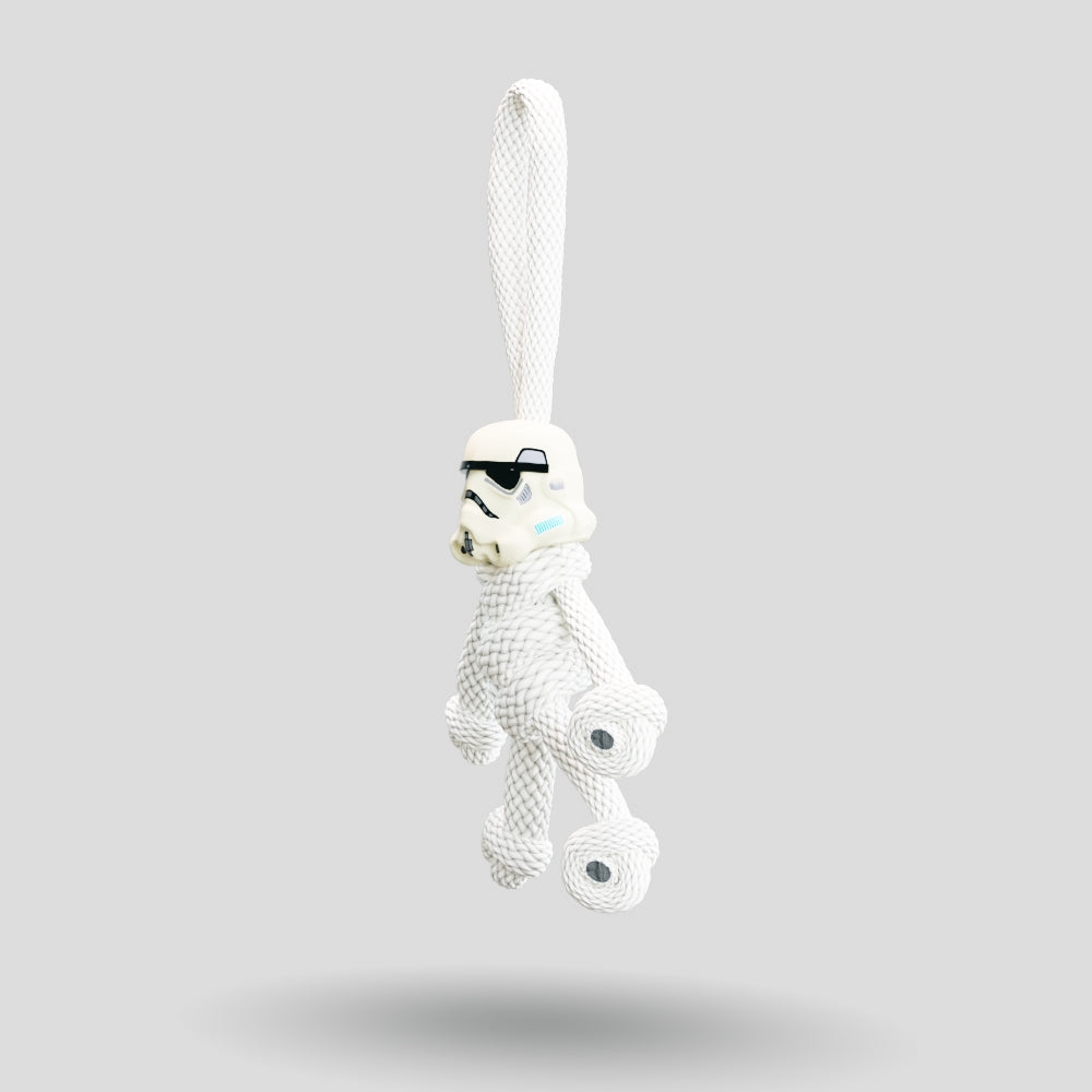 Stormtrooper Paracord Buddy Keychain