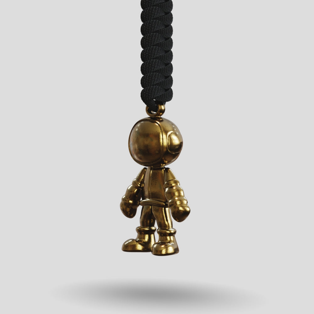 Spaceman Metalseries Paracord Buddy Keychain