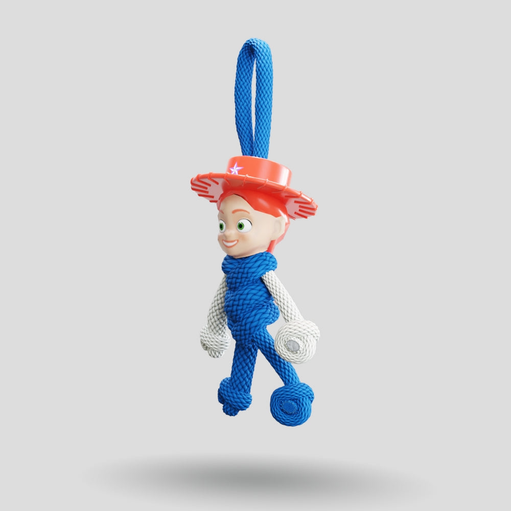 Jessie Toy Story Paracord Buddy Keychain