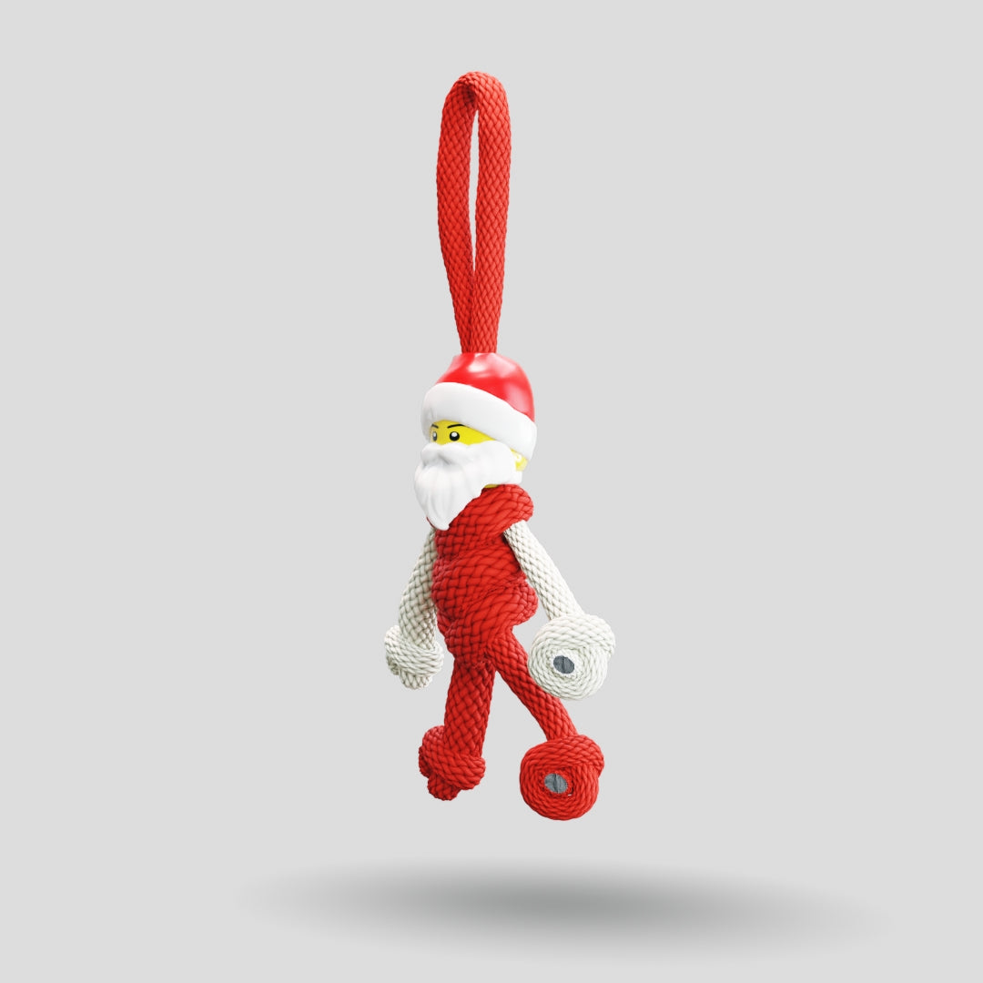 Santa Claus Paracord Buddy Keychain