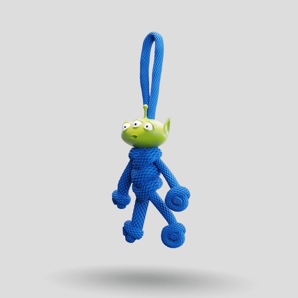 Toy Story Alien Paracord Buddy Keychain