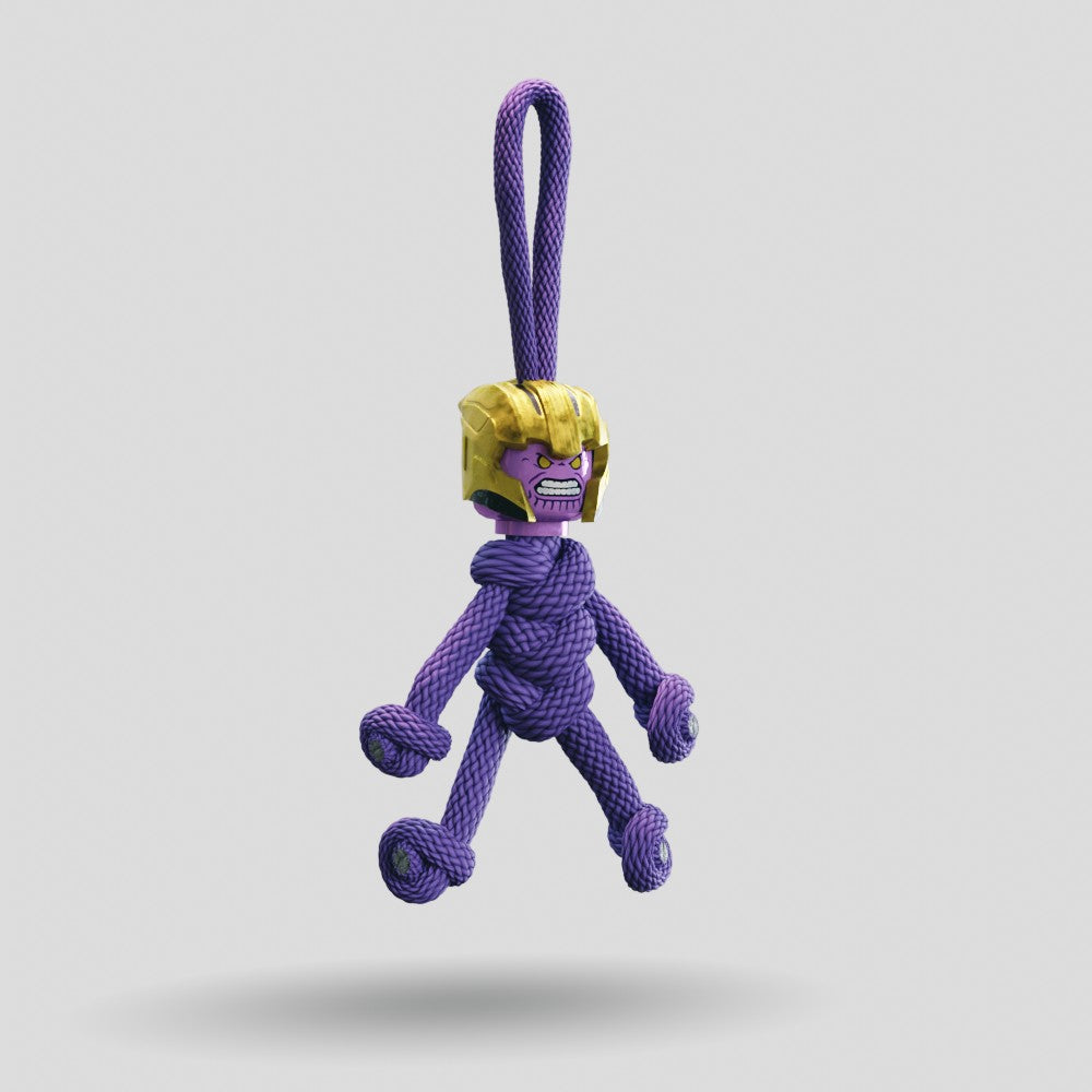 Thanos Paracord Buddy Keychain