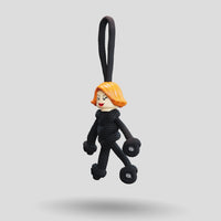 Thumbnail for Black Widow Paracord Buddy Keychain