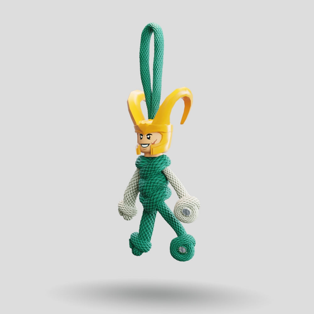 Loki Paracord Buddy Keychain