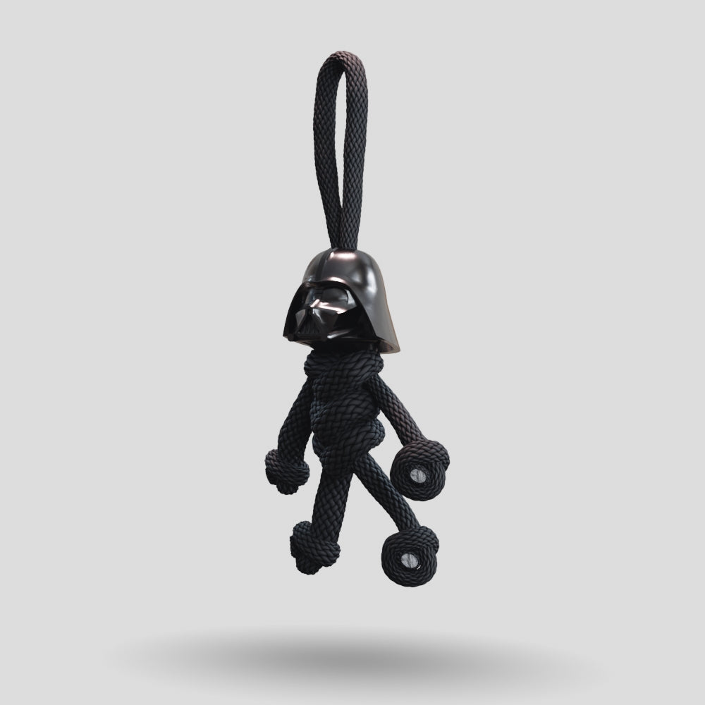 Darth Vader Paracord Buddy Keychain