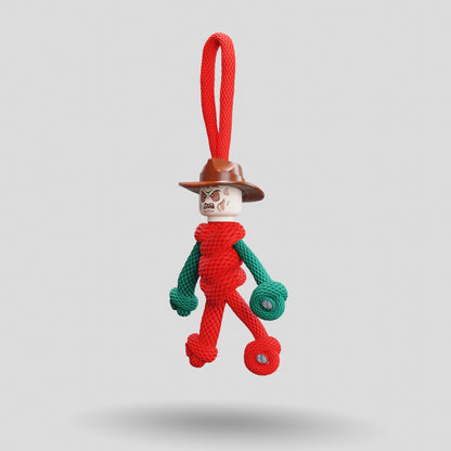 Freddy Krueger Paracord Buddy Keychain
