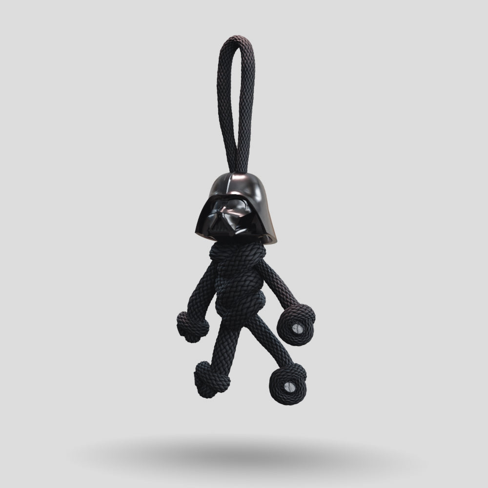 Darth Vader Paracord Buddy Keychain