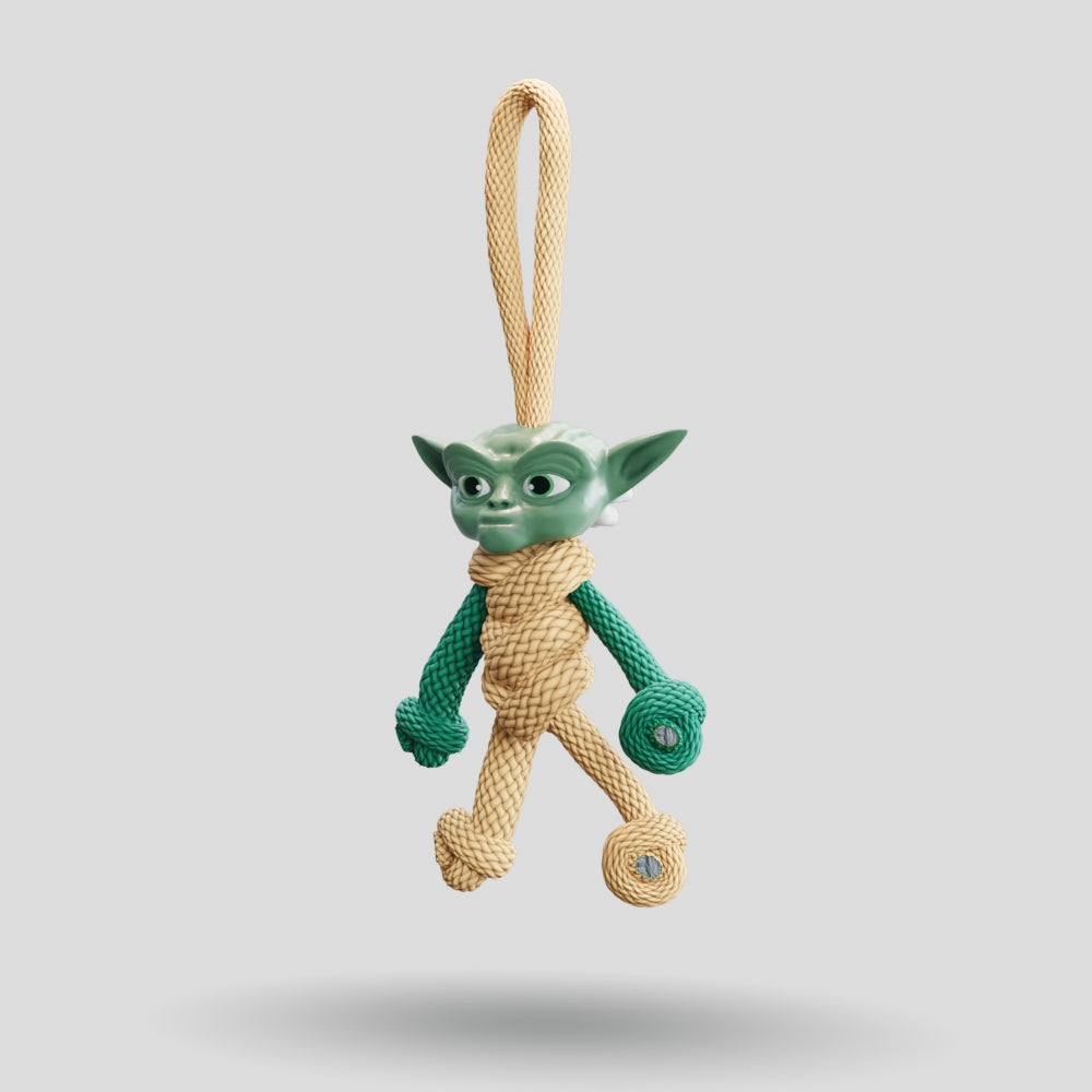 Yoda Paracord Buddy Keychain