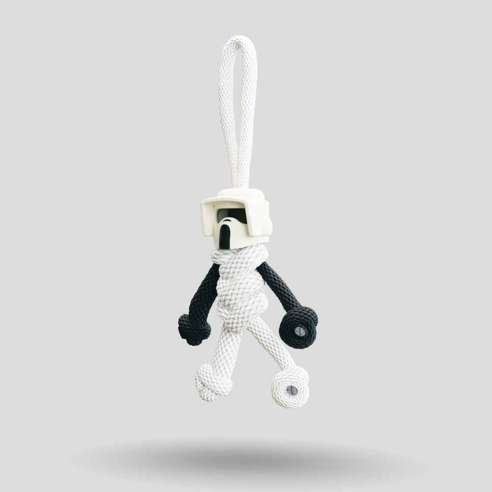 Scout Trooper Paracord Buddy Keychain