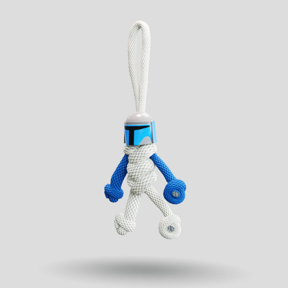 Jango Fett Paracord Buddy Keychain