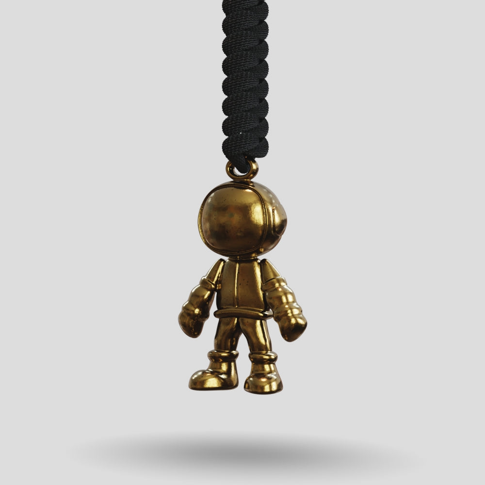 Spaceman Metalseries Paracord Buddy Keychain