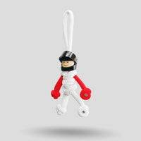 Thumbnail for HAS White & Red Motorsport Paracord Buddy Keychain