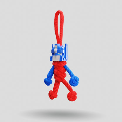 Optimus Prime Paracord Buddy Keychain