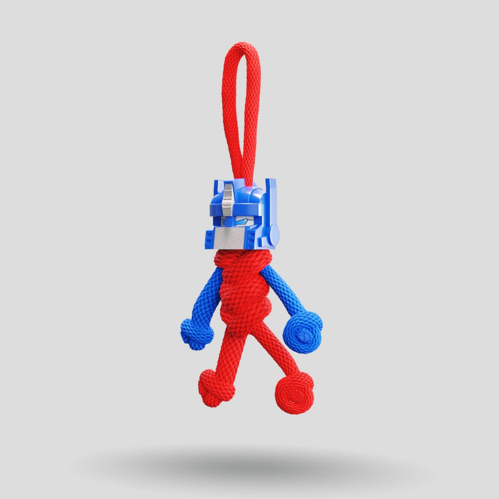 Optimus Prime Paracord Buddy Keychain