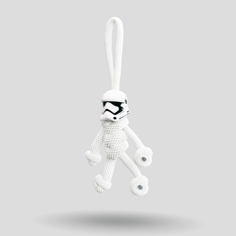 1st Order Stormtrooper Paracord Buddy Keychain