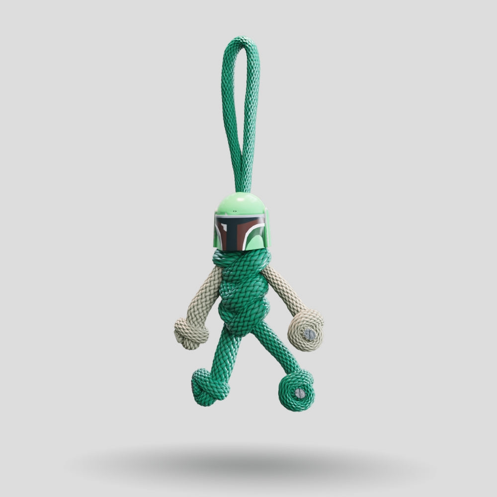 Boba Fett Paracord Buddy Keychain