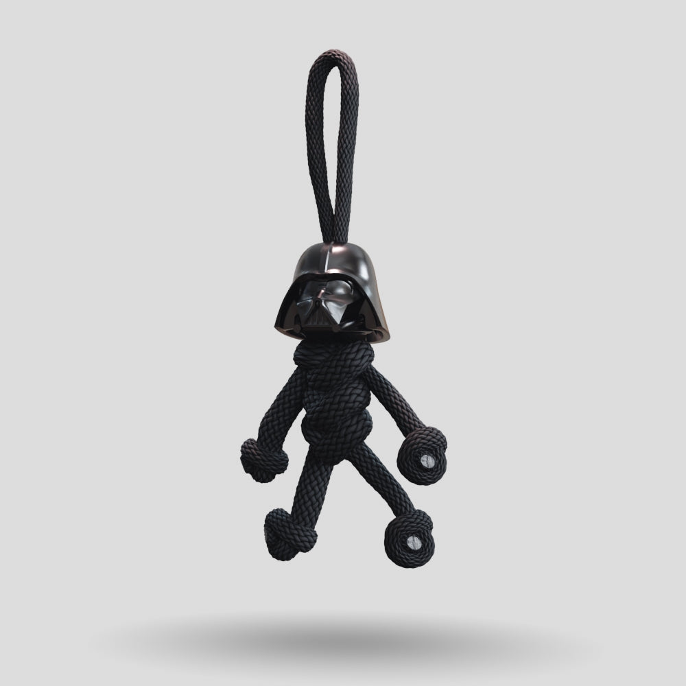 Darth Vader Paracord Buddy Keychain