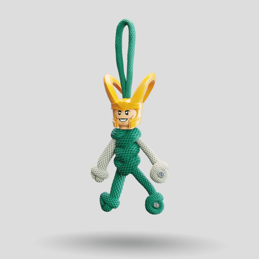 Loki Paracord Buddy Keychain