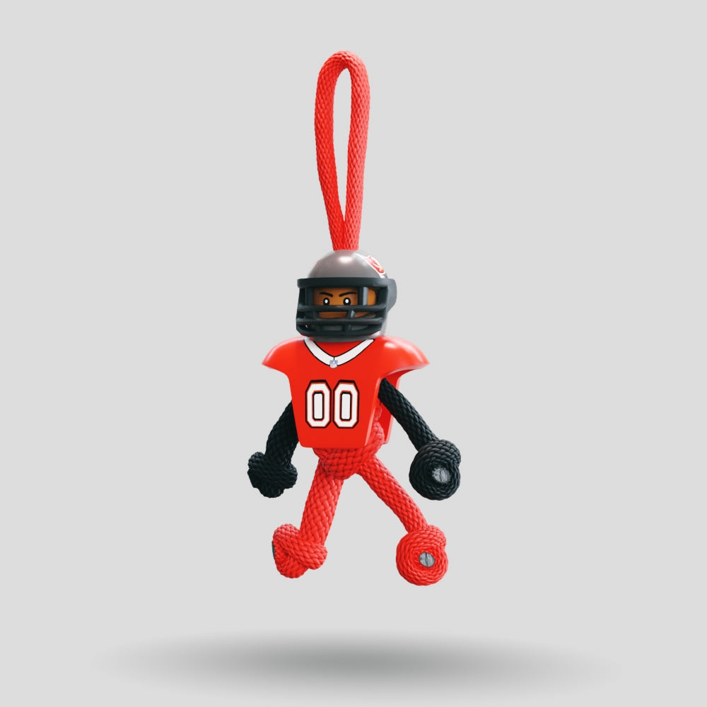 Tampa Bay Buccaneers Paracord Buddy Keychain