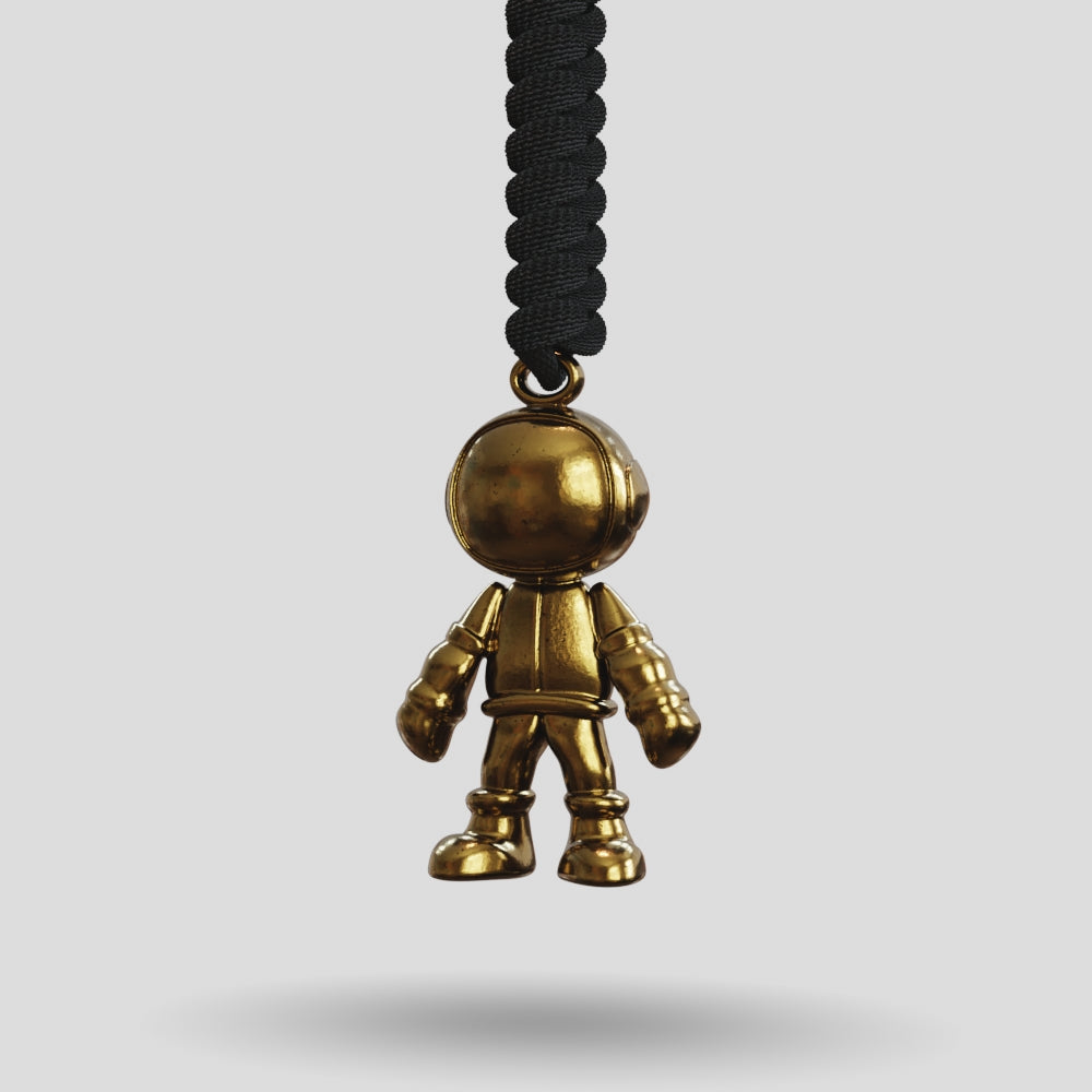 Spaceman Metalseries Paracord Buddy Keychain