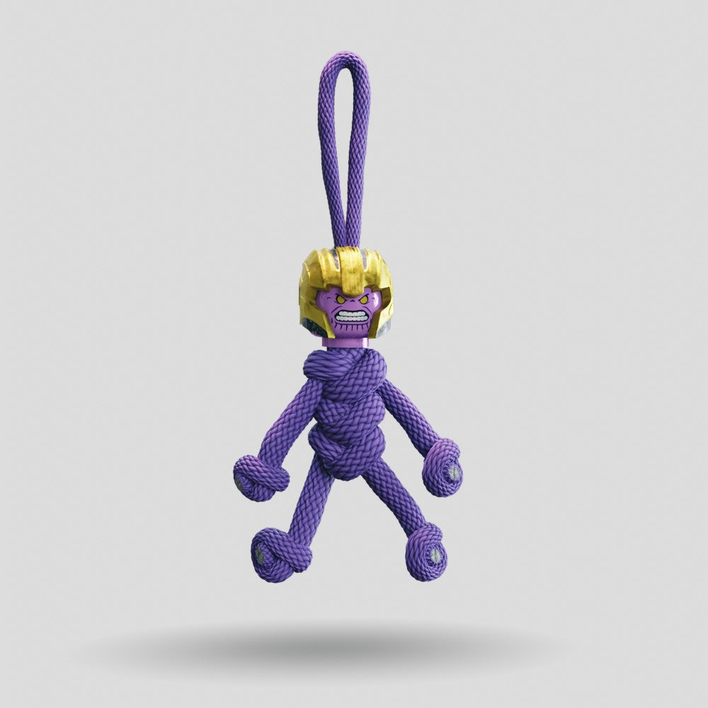 Thanos Paracord Buddy Keychain