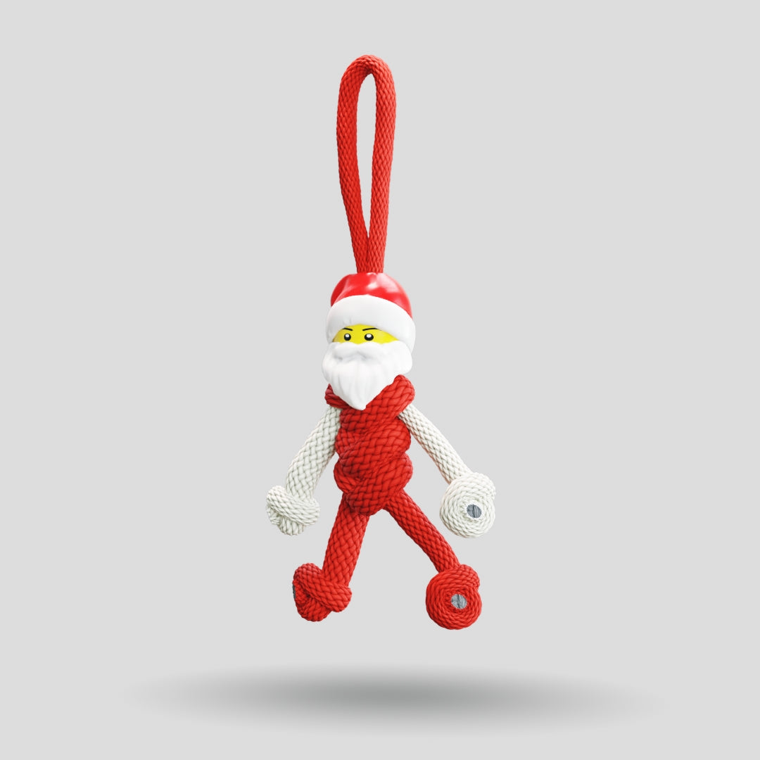 Santa Claus Paracord Buddy Keychain